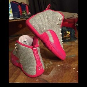 Jordan pink gittter